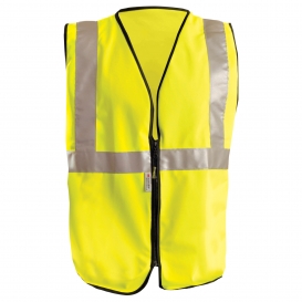 OccuNomix LUX-SSGZ Type R Class 2 Premium Classic Solid Safety Vest