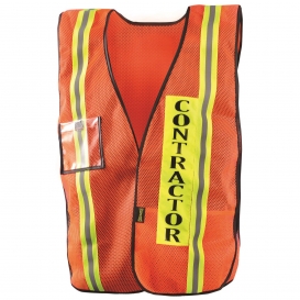 OccuNomix LUX-XCON Mesh Contractor Safety Vest