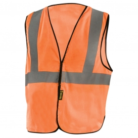 OccuNomix LUX-XFR Non-ANSI Value Flame Resistant Cotton Solid Safety Vest - Orange