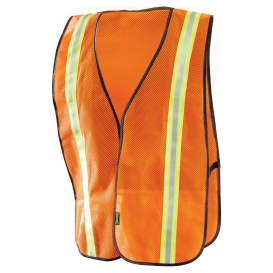 OccuNomix LUX-XTTM Non ANSI Two-Tone Mesh Safety Vest - Orange