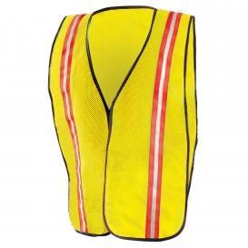 OccuNomix LUX-XTTM Non ANSI Two-Tone Mesh Safety Vest - Yellow/Lime