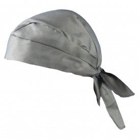 OccuNomix TN5-INFR Tuff Nougies FR Tie Hat Doo Rag - Grey