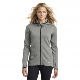OGIO Endurance LOE728 Ladies Stealth Full-Zip Jacket - Heather Grey