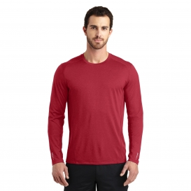 OGIO Endurance OE321 Long Sleeve Pulse Crew - Ripped Red