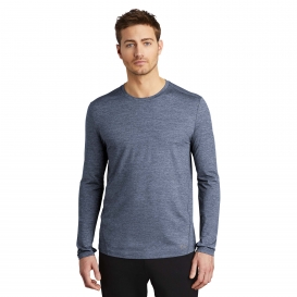OGIO Endurance OE340 Force Long Sleeve Tee - Blue Indigo Heather