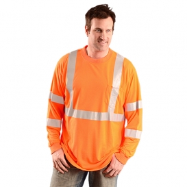 OK-1 TO3-04 Type R Class 3 Classic Long Sleeve Shirt - Orange