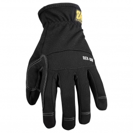 OK-1 DDG200 DEX-DRI Wicking Mechanics Gloves - Black