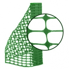 Resinet Lightweight Barrier Fence - 4 ft x 100 ft - Forest Green