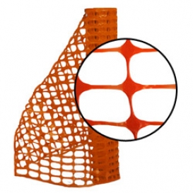 Resinet Lightweight Barrier Fence - 4 ft x 100 ft - Orange
