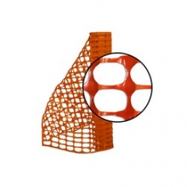 Resinet Lightweight Oriented Snow Fence 4 x 100 ft - Orange