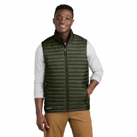 Eddie Bauer EB516 Packable Quilted Vest - Olive Green