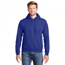 Hanes P170 EcoSmart Pullover Hooded Sweatshirt - Deep Royal
