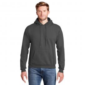 Hanes P170 EcoSmart Pullover Hooded Sweatshirt - Smoke Grey