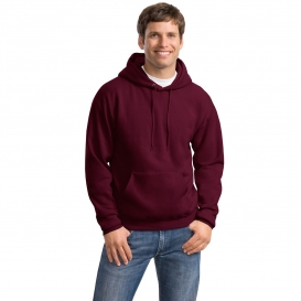 hanes maroon hoodie