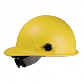 Fibre Metal P2AQRW Roughneck Hard Hat - Quick-Lok - Ratchet Suspension - Yellow