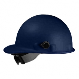 Fibre Metal P2AQRW Roughneck Hard Hat - Quick-Lok - Ratchet Suspension - Blue
