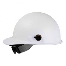 Fibre Metal P2AQSW Roughneck Hard Hat - Quick-Lok - SwingStrap Suspension - White