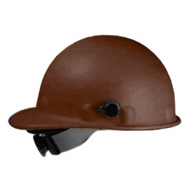 Fibre Metal P2AQSW Roughneck Hard Hat - Quick-Lok - SwingStrap Suspension - Brown
