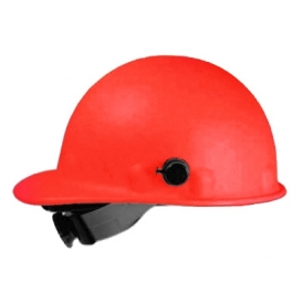 Fibre Metal P2AQSW Roughneck Hard Hat - Quick-Lok - SwingStrap Suspension - Red