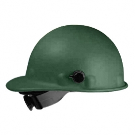 Fibre Metal P2AQSW Roughneck Hard Hat - Quick-Lok - SwingStrap Suspension - Green