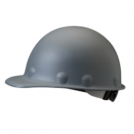 Fibre Metal P2ARW Roughneck Hard Hat - Ratchet Suspension - Gray