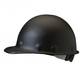 Fibre Metal P2ARW Roughneck Hard Hat - Ratchet Suspension - Black