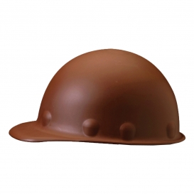 Fibre Metal P2ASW Roughneck Hard Hat - SwingStrap Suspension - Brown