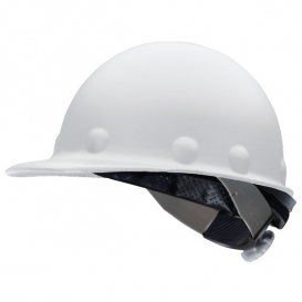 Fibre Metal P2HNSW Roughneck High Heat Hard Hat - SwingStrap Suspension - White