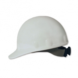Fibre Metal P2HNRW Roughneck High Heat Hard Hat - Ratchet Suspension - White
