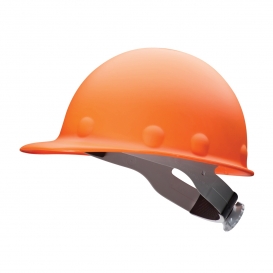 Fibre Metal P2HNRW Roughneck High Heat Hard Hat - Ratchet Suspension - Orange