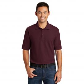 Port & Company KP155 Core Blend Pique Polo - Athletic Maroon