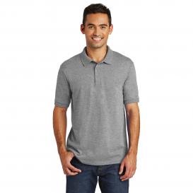 Port & Company KP55 Core Blend Jersey Knit Polo - Athletic Heather