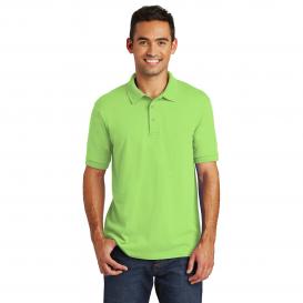 Port & Company KP55T Tall Core Blend Jersey Knit Polo - Lime