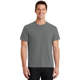 Port & Company PC099 Beach Wash Garment-Dyed Tee - Pewter