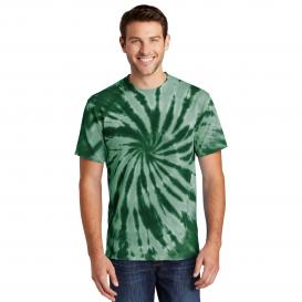 Port & Company PC147 Tie-Dye Tee - Forest Green