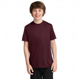 Port & Company PC380Y Youth Performance Tee - Athletic Maroon