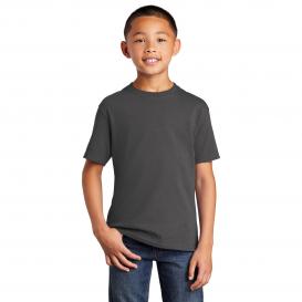 Port & Company PC54Y Youth Core Cotton Tee - Charcoal