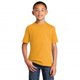 Port & Company PC54Y Youth Core Cotton Tee - Gold