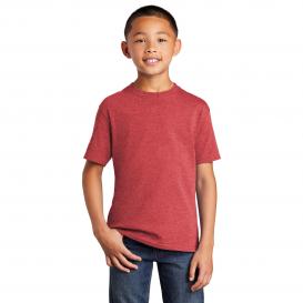 Port & Company PC54Y Youth Core Cotton Tee - Heather Red