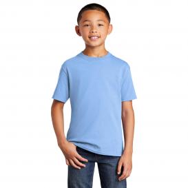 Port & Company PC54Y Youth Core Cotton Tee - Light Blue