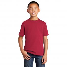 Port & Company PC54Y Youth Core Cotton Tee - Red
