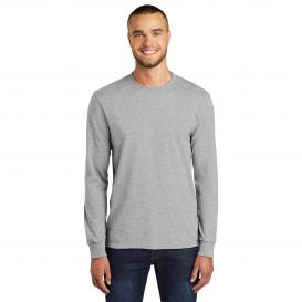 Port & Company PC55LST Tall Long Sleeve Core Blend Tee - Ash