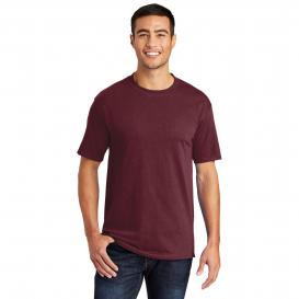 Port & Company PC55T Tall Core Blend Tee - Athletic Maroon
