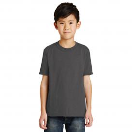 Port & Company PC55Y Youth Core Blend Tee - Charcoal