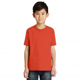Port & Company PC55Y Youth Core Blend Tee - Orange