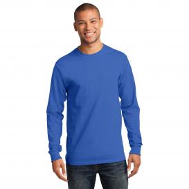 Port & Company PC61LST Tall Long Sleeve Essential T-Shirt - Royal
