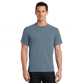 Port & Company PC61T Tall Essential T-Shirt - Stonewashed Blue