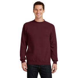 Port & Company PC78 Core Fleece Crewneck Sweatshirt - Maroon