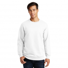Port & Company PC850 Fan Favorite Fleece Crewneck Sweatshirt - White