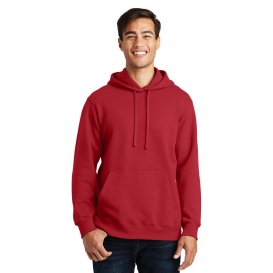 Port & Company PC850H Fan Favorite Fleece Pullover Hooded Sweatshirt - Team Cardinal